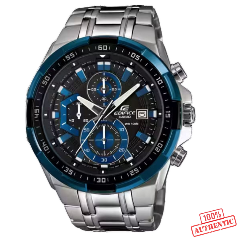 FW-A1102-2025 | GS1P Series Silver & Blue Dial Premium Watch