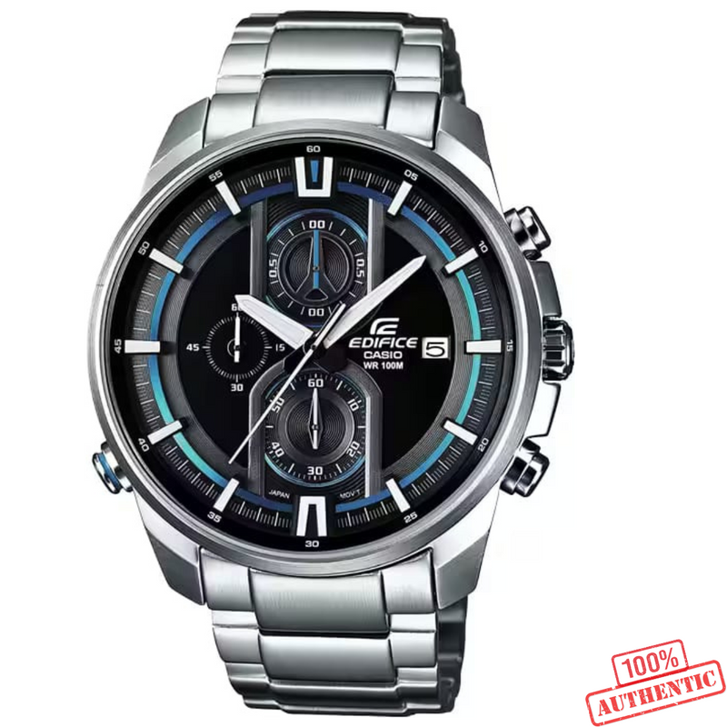 FW-A|1900C-2025 GSK-2P Series Silver Black Dial Premium Watch.