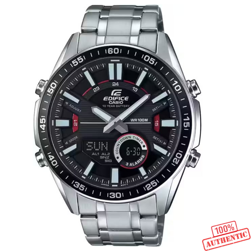 FW-A|1200A-2025 GSK-23P Series Silver Black Dial Premium Watch.